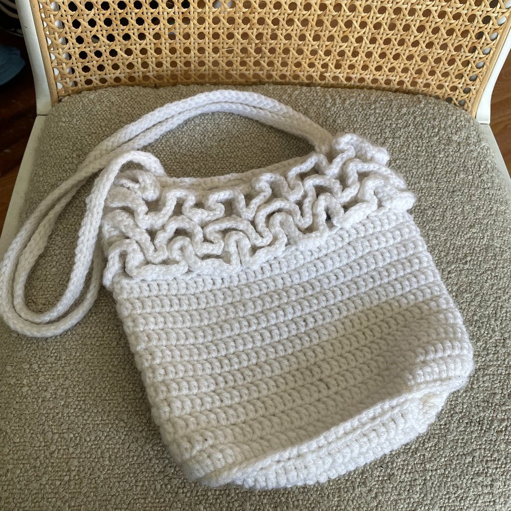 Vintage Knit bag